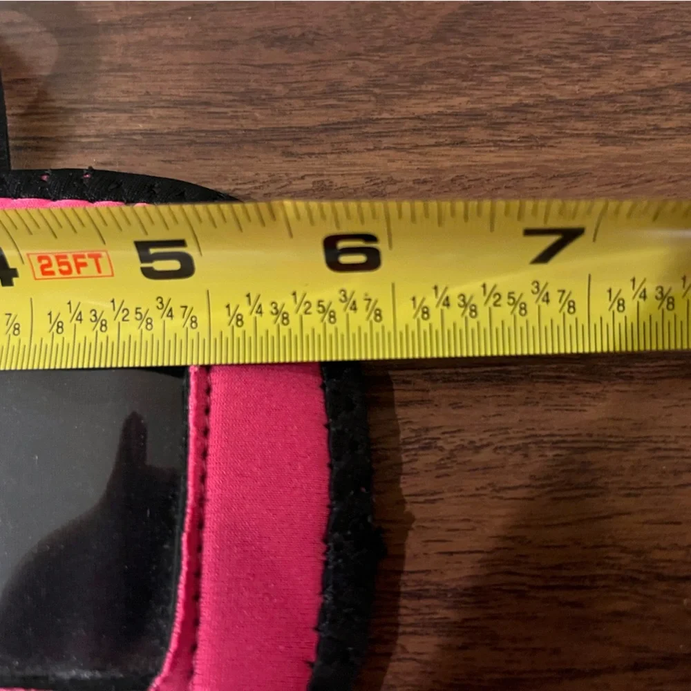 Pink exercise armband